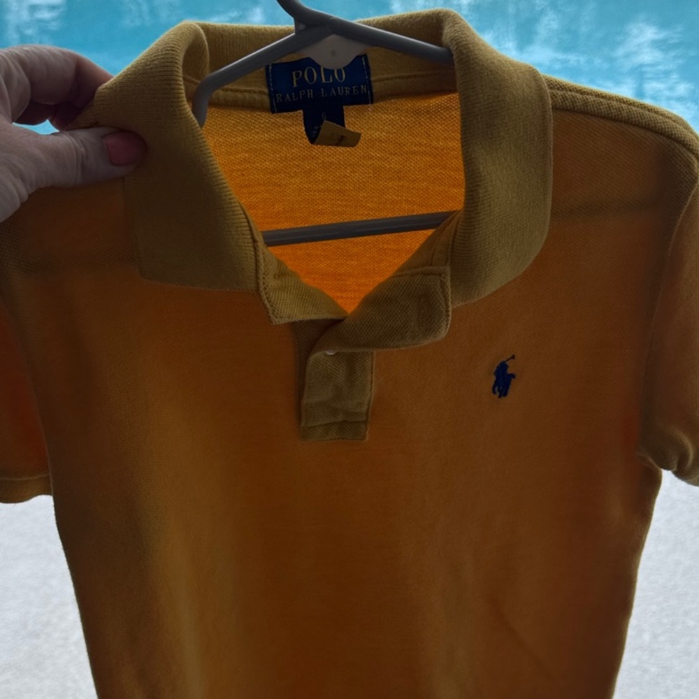 Polo by Ralph Lauren Kids Gold/YellowPolo Shirt Boys size 6